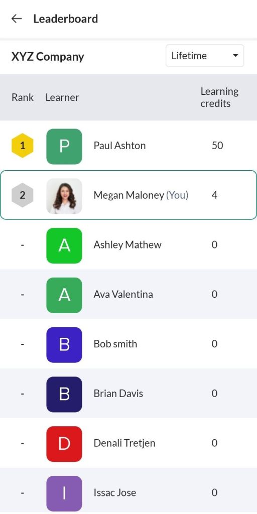 View and update profile 2