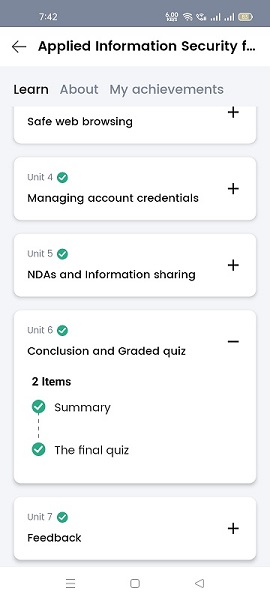 Take tests and view result 1 3