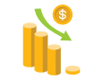 60 reduction in the total operating costs
