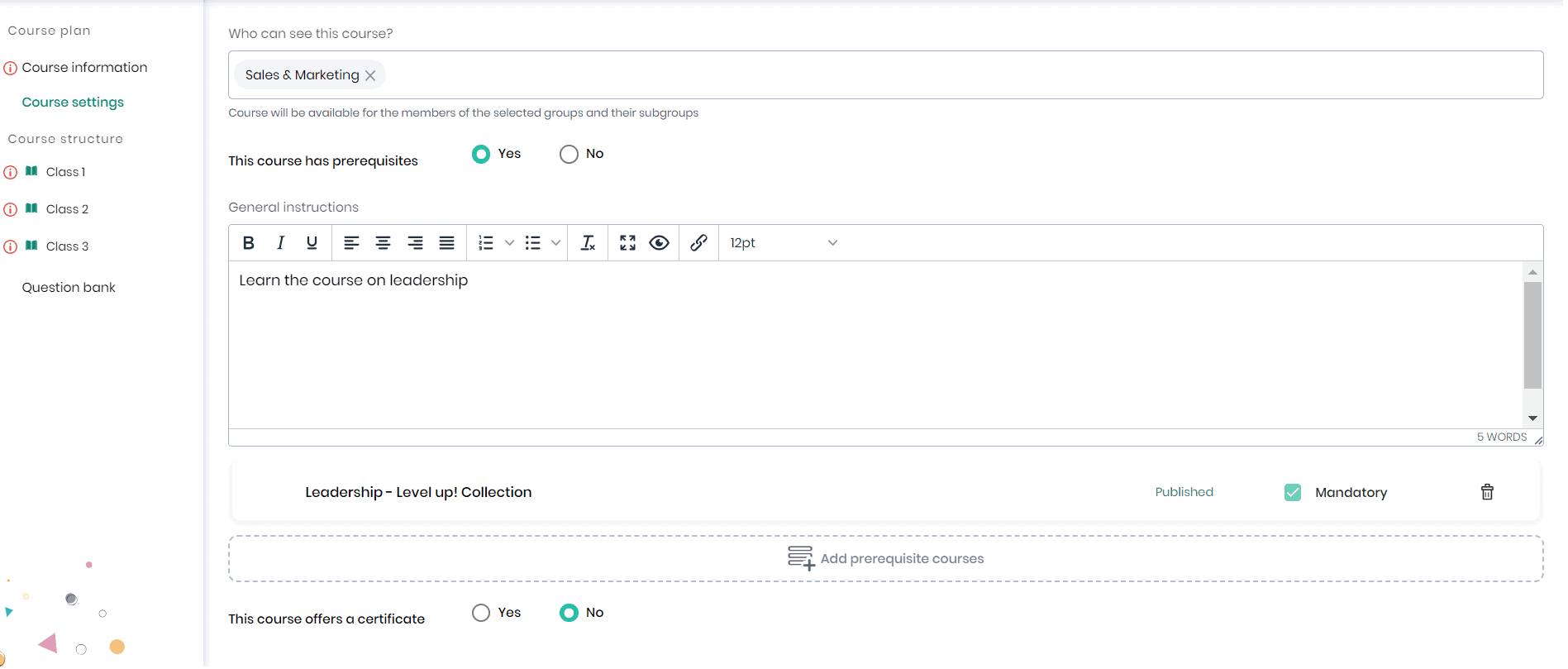 Creating and Managing batches 7