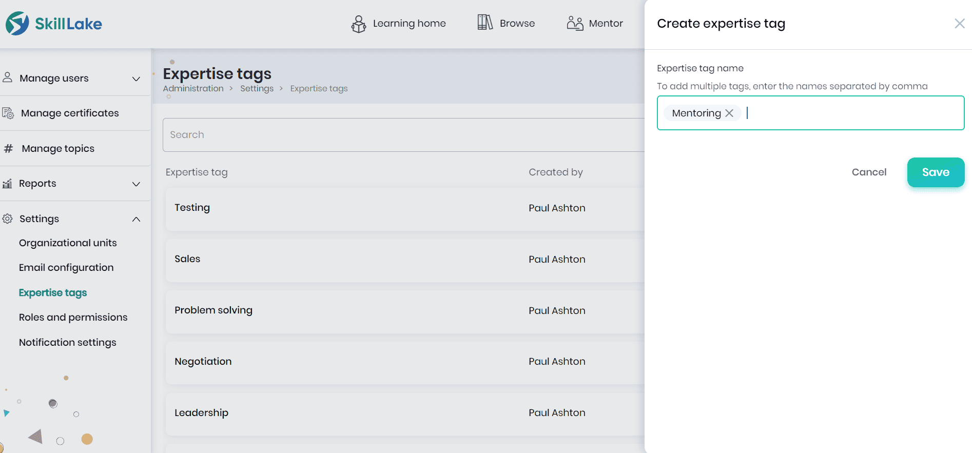 Managing email configuration 3