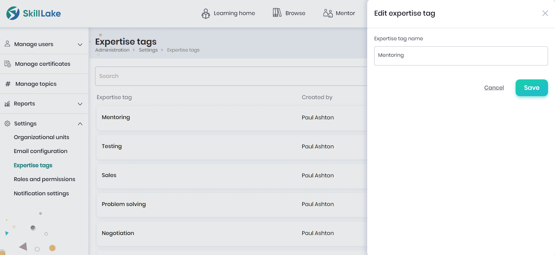 Managing email configuration 4