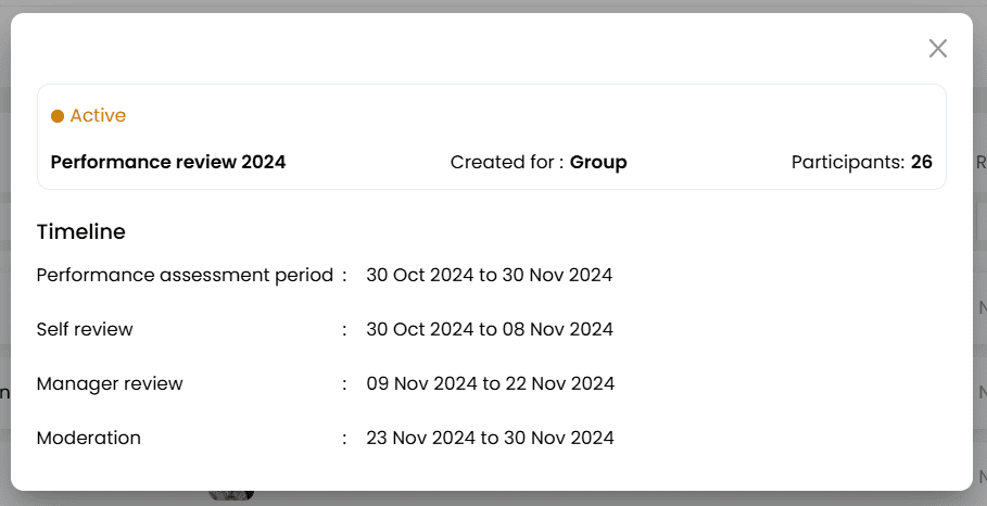 Creating Performance Review 8 1